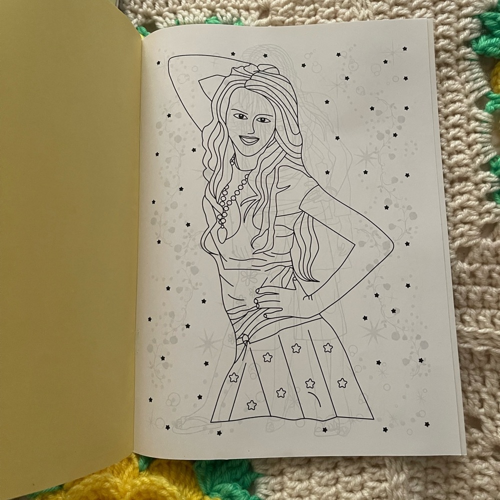 Lot of Disney 7 Hannah Montana coloring book and stickers. - Picture 6 of 8